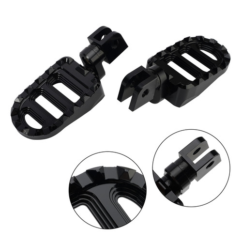 Front Footrests Foot Pegs fit for Suzuki Boulevard M109R 2006-2025 Black
