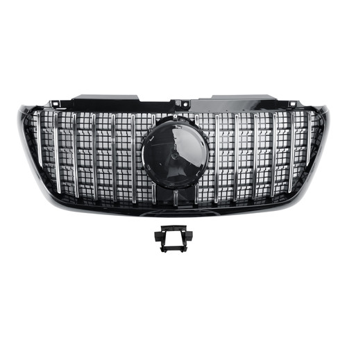 GT-Style Front Bumper Grille Grill Fit Mercedes Sprinter W907 W910 2018-2023