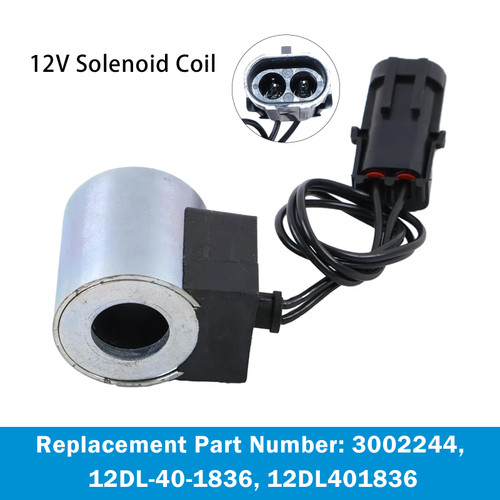 3002244 12v Solenoid Coil Fits For Hydac 12DL-40-1836 12DL401836