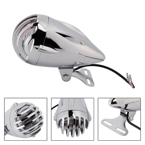 High&Low Beam Headlight Beam Fog Lamp Custom 6000Lm Fits For Racer Bobber