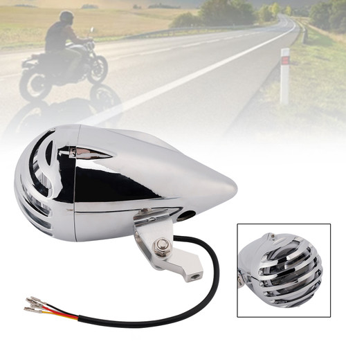 High&Low Beam Headlight Beam Fog Lamp Custom 6000Lm Fits For Racer Bobber