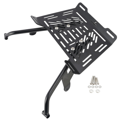Black Rear Luggage Rack Enlargement Plate For Aprilia Tuareg 660 2022-2025