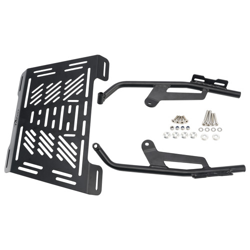Black Rear Luggage Rack Enlargement Plate For Aprilia Tuareg 660 2022-2025