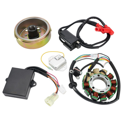 Stator Regulator CDI Box Ignition Coil Flywheel For Yamaha Banshee YFZ350 97-11