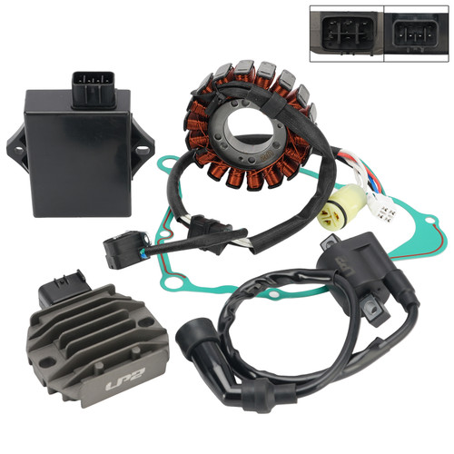 Stator Regulator CDI Box Ignition Coil For Yamaha Bear Tracker 250 YFM250X 01-04