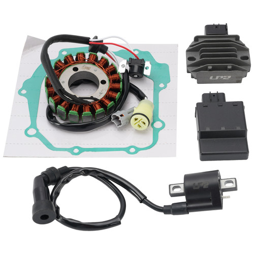 Stator Regulator CDI Box Ignition Coil Gasket For Yamaha YFM125 Grizzly 04-13