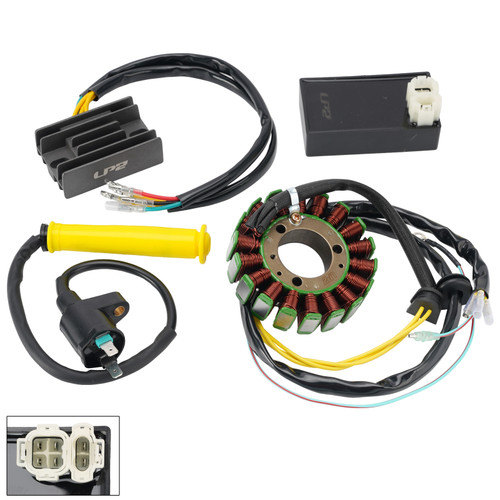 Stator Regulator CDI Box Ignition Coil Kit For Honda XR 250 L XR250L 1991-1996
