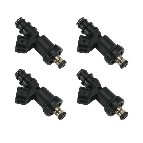 4PC Fuel Injectors 16450-MBW-J21 For Honda CBR600F4 2001-2006