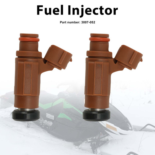 2PC Fuel Injectors 3007-052 For Arctic Cat Sno Pro 500 F5 ZR 4000 2004-2017