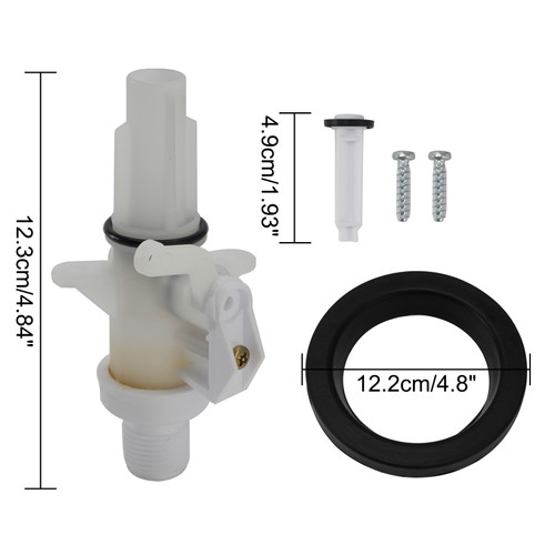 Upgraded 13168 Toilet Water Valve RV Part for Thetford Aqua Magic IV