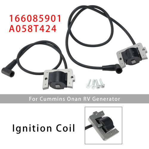 21" 166-0859-02 30" 166-0859-01 Ignition Coil Pack For Cummins Onan RV Generator