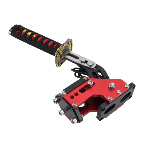 14Bit PC USB3.0 SIM Handbrake Sword Hilt for Racing Games Steering Wheel Stand