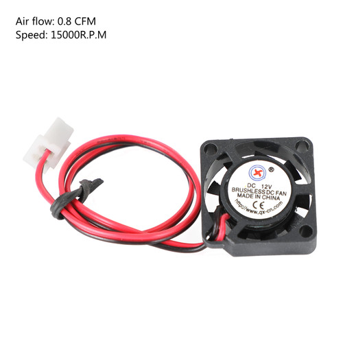 4Pcs Brushless Cooling Blower Fan 12V 0.06A 2006 20x20x6mm Sleeve 2 Pin Wire