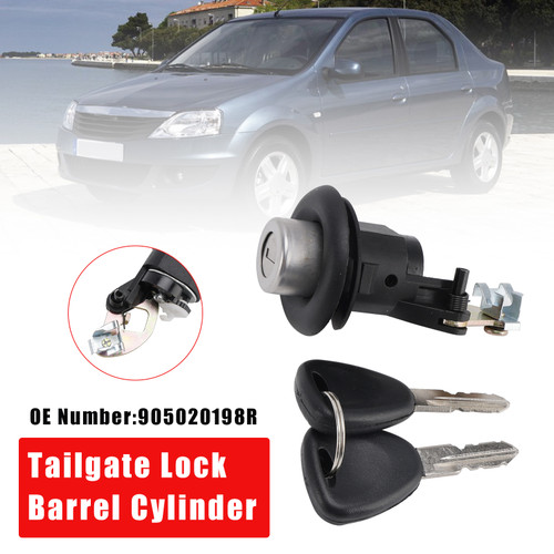 Tailgate Lock Barrel Cylinder 905020198R For Dacia Logan 2008-2013