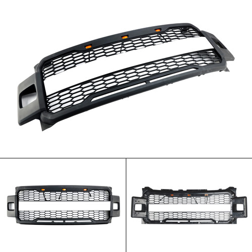 Front Bumper Grill Grille Fit Ford F-250 F-350 F-450 2017-2019 Raptor Style