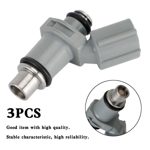 3PCS Fuel Injectors For Yamaha Outboard Motor F 30HP 40HP 4 Stroke 6BG-13761-00