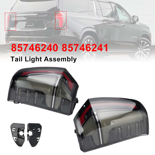 Left+Right Tail Light Assembly 85746240 85746241 For Chevy Suburban 2025-2027