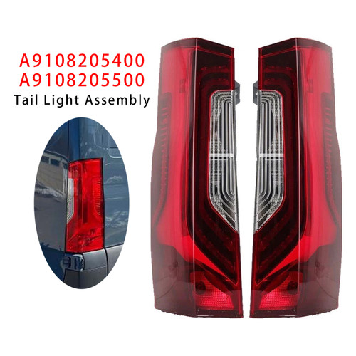 Left+Right LED Tail Light Rear Brake Lamp For Mercedes-Benz Sprinter 2019-2021