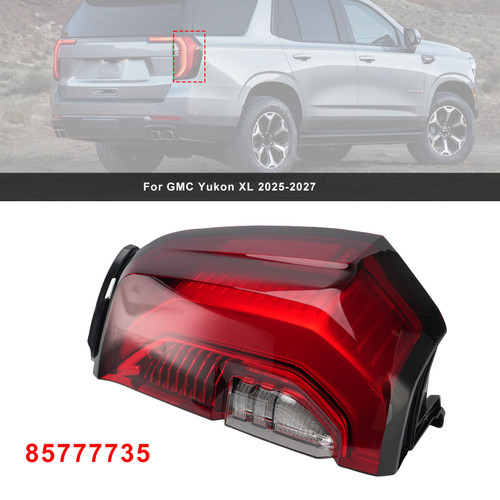 Left LED Tail Light Assembly 85777735 For GMC Yukon 2025-2027