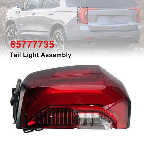 Left LED Tail Light Assembly 85777735 For GMC Yukon 2025-2027