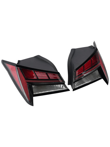 Left+Right Outer Tail Light Brake 92401-AB100 92402-AA120 For Hyundai Elantra