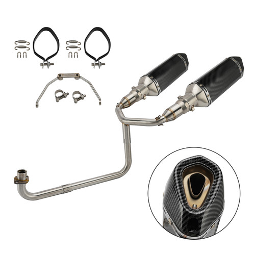 Header Link Pipe Exhaust Full System For Honda Grom Msx 126 2013-2026 2025