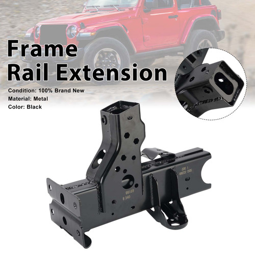 Front Right Rail Extension 68382862AA Fit Jeep JL Wrangler JT Gladiator 2018-25
