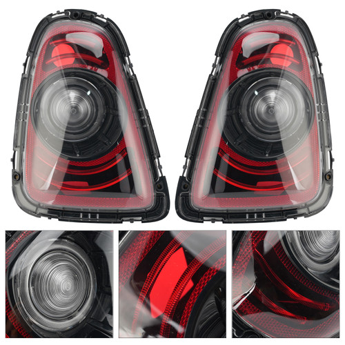 Rear Left+Right Tail Lamp Black Line Retrofit Kit For Mini R56 2010-2013