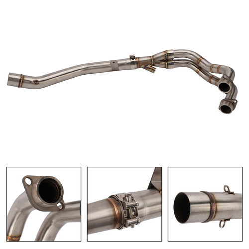 Header Link Pipe Front Exhaust System For Honda Cbr500R Cb500X / 500F 2013-2025