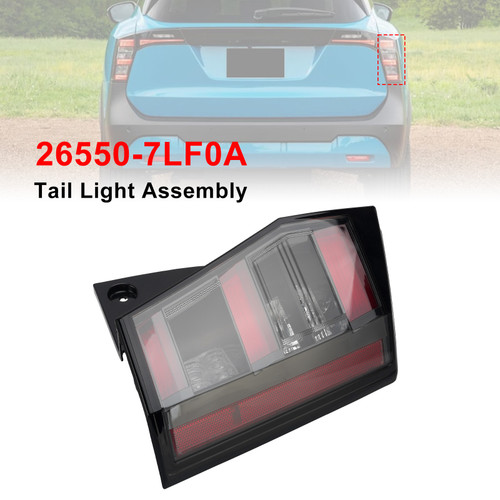 Rear Right Outer Tail Light 26550-7LF0A For Nissan Kicks 2025-2026