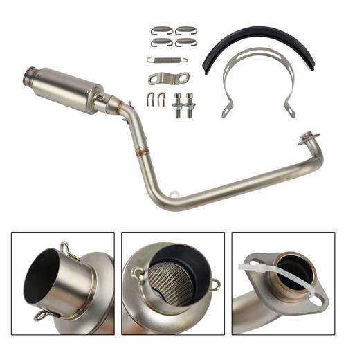 Header Link Pipe Exhaust Full System For Honda Grom Msx 125 2013-2025 2025