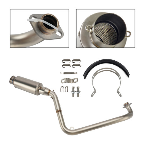 Header Link Pipe Exhaust Full System For Honda Grom Msx 125 2013-2025 2025