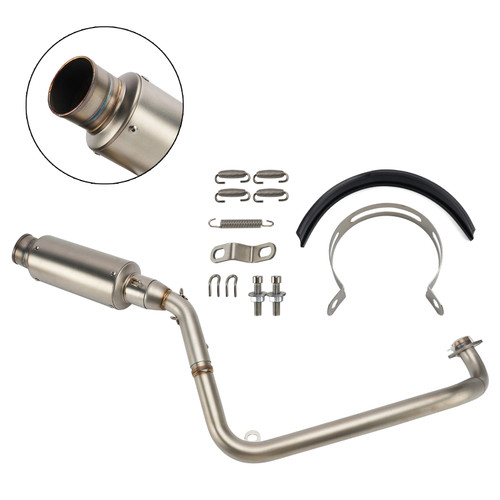 Header Link Pipe Exhaust Full System For Honda Grom Msx 125 2013-2025 2025