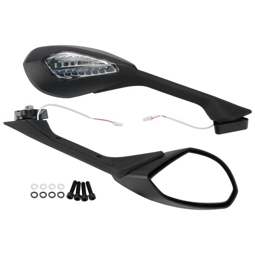 Rearview Mirror with Turn Signals For Ducati Supersport 950 950S 2021-2024