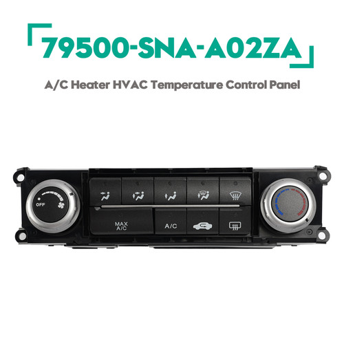 AC Heater Control Climate Control Panel 79500-SNA-A02ZA for Honda Civic 06-11