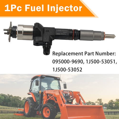 1Pc 095000-9690 1J500-53051 1J500-53050 1J50053052 Fuel Injector For Kubota