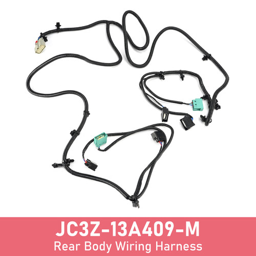 Rear Body Wiring Harness JC3Z-13A409-M for Ford F-250 F-350 Super Duty 2018
