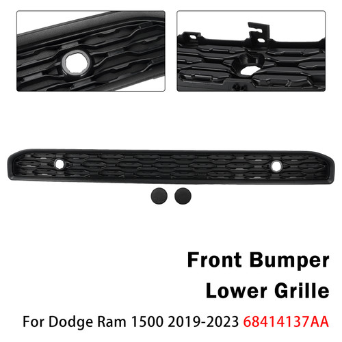 Front Bumper Lower Grille For Dodge Ram 1500 2019?2023 68414137AA