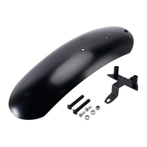 Extended Aluminum alloy Front Mudguard For Street Scrambler 900 2026-2027 Black
