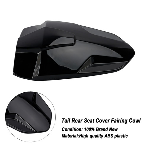 Rear Seat Cover Passenger Fairing Cowl For BMW S1000RR 2023-2026 Black