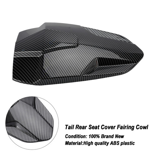 Rear Seat Cover Passenger Fairing Cowl For BMW S1000RR 2023-2026 Carbon