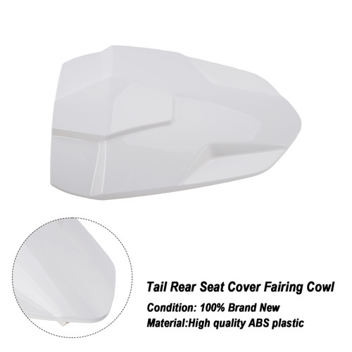 Rear Seat Cover Passenger Fairing Cowl For BMW S1000RR 2023-2026 White