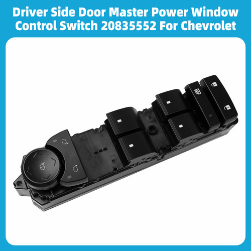 Driver Side Door Master Power Window Control Switch 20835552 For Chevrolet