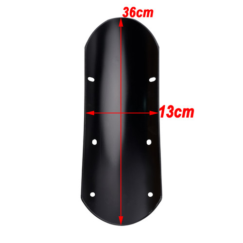 Aluminum alloy Front Mudguard For Street Scrambler 900 2026-2027 Black