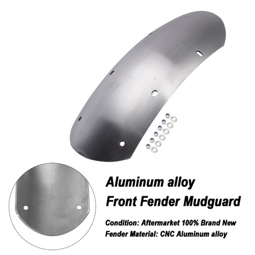 Aluminum alloy Front Mudguard For Street Scrambler 900 2026-2027 Silver