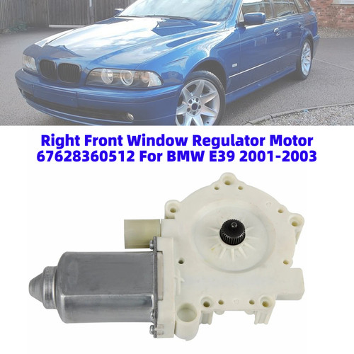 Right Front Window Regulator Motor 67628360512 For BMW E39