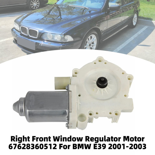 Right Front Window Regulator Motor 67628360512 For BMW E39