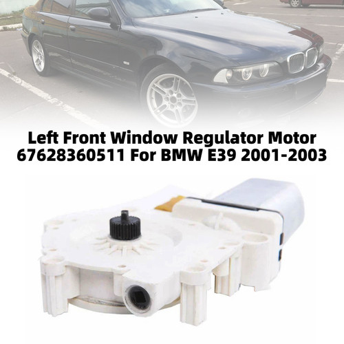 Left Front Window Regulator Motor 67628360511 For BMW E39
