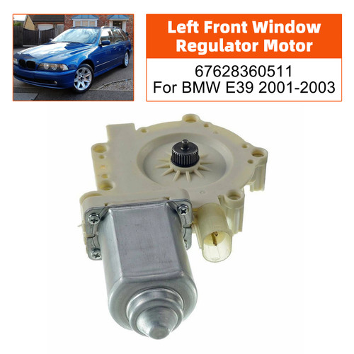 Left Front Window Regulator Motor 67628360511 For BMW E39