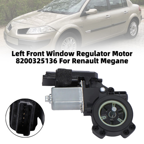 Left Front Window Regulator Motor 8200325136 For Renault Megane